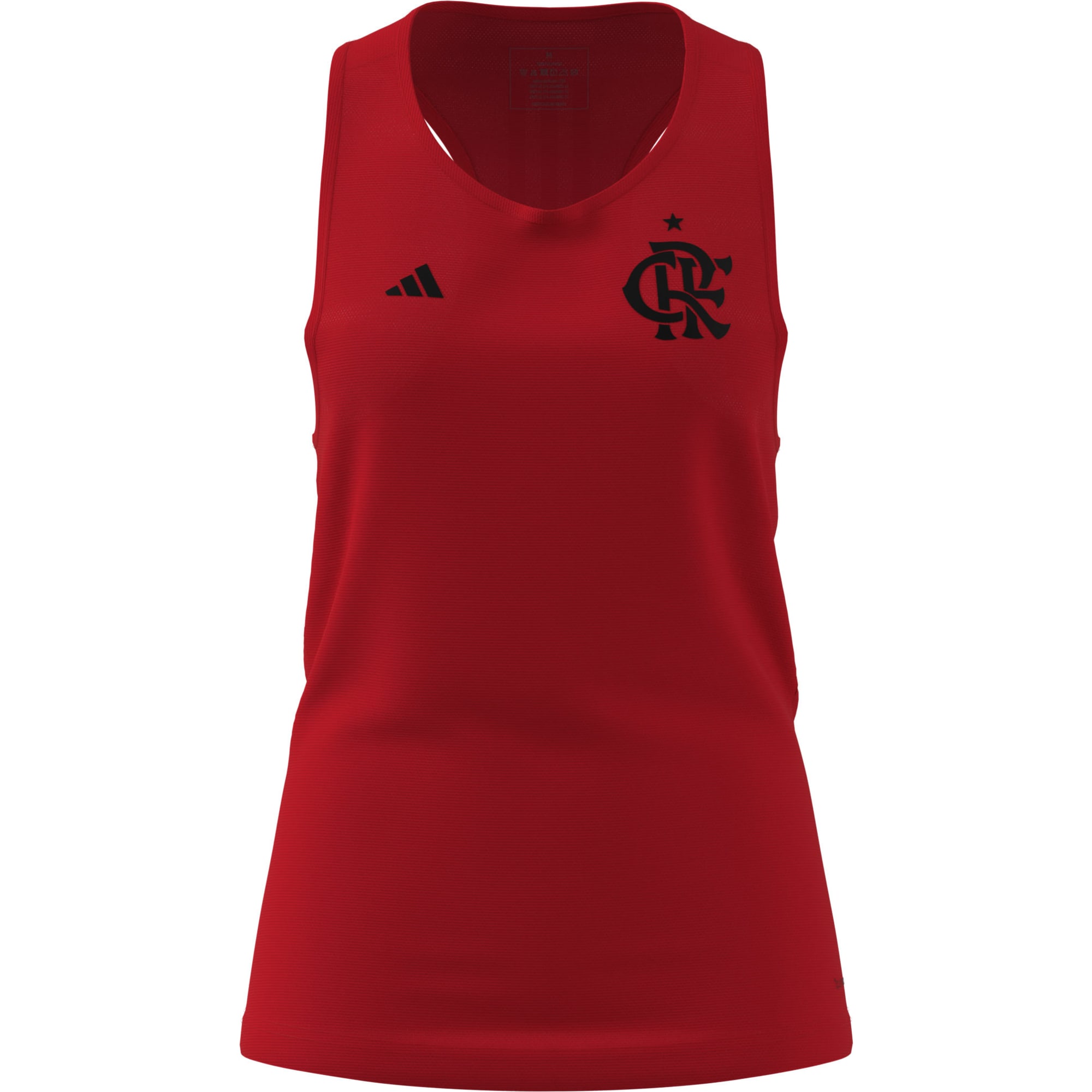 Regata Flamengo Feminina Poliamida Vermelha Adidas 2025