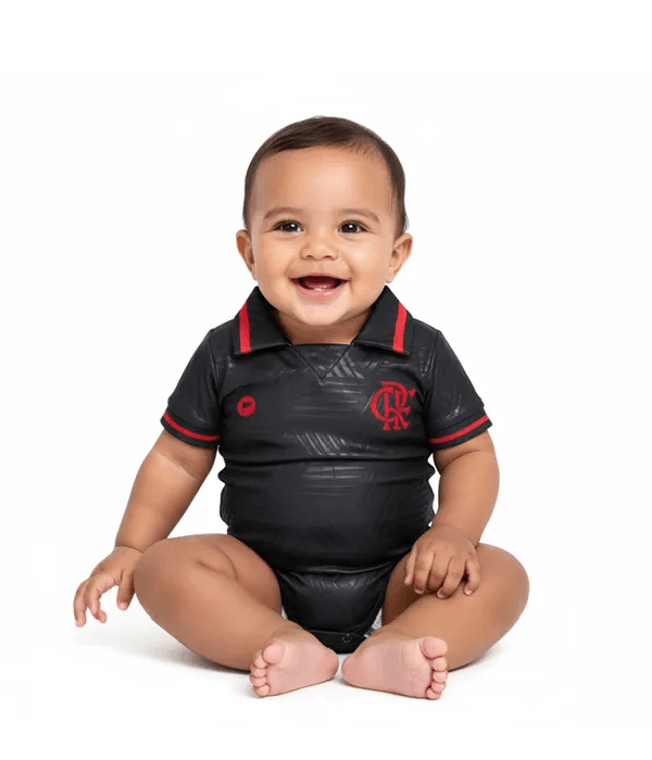 Body Flamengo Premium Preto