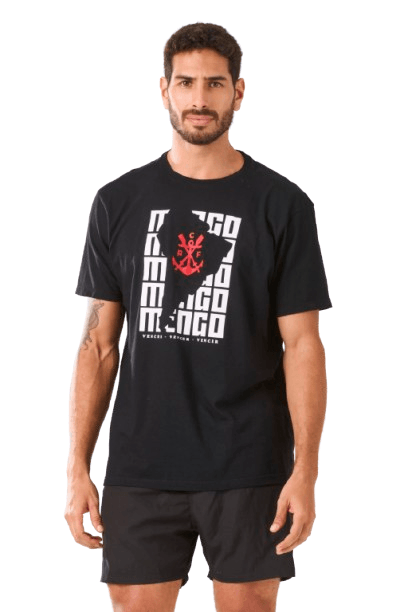 Camisa Flamengo Vencer Preta BlueMan
