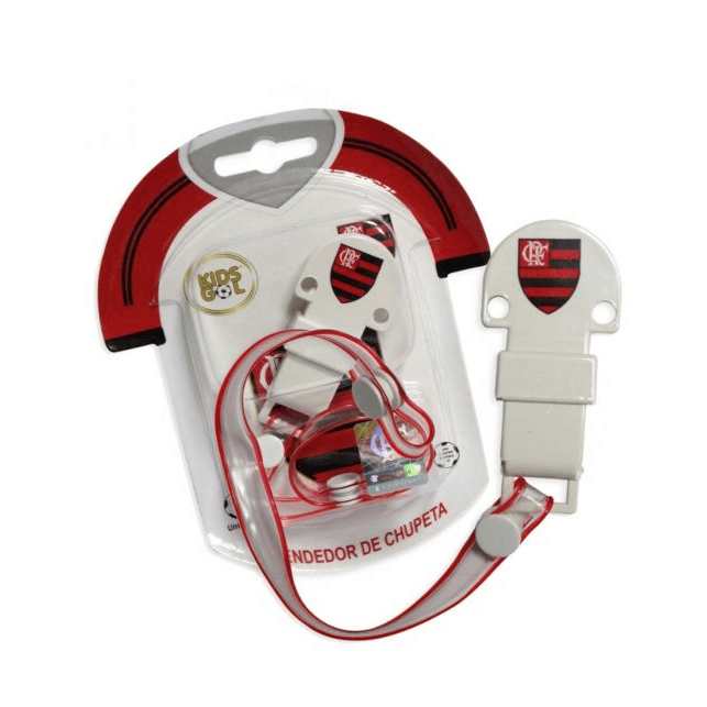 Prendedor de Chupeta Flamengo Kids Gol