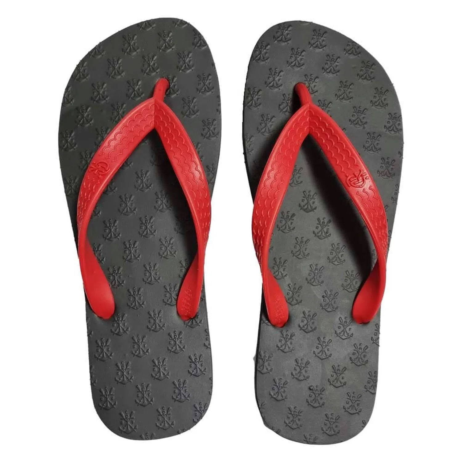 Chinelo Flamengo Regatas Basic Preto/Vermelho