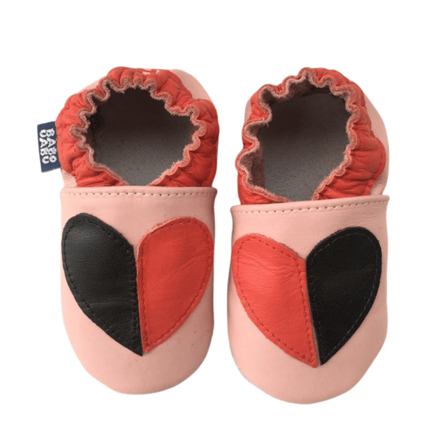 Sapatinho  Flamengo Babo Modelo Coração Rosa