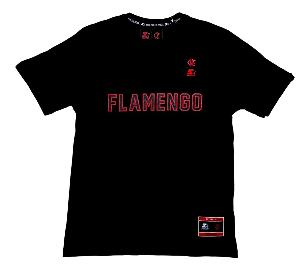 Camisa Flamengo Remo Preto Infantil Starter