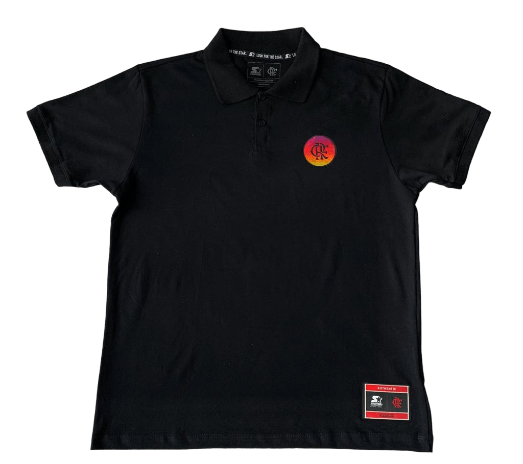 Polo Flamengo CRF Preto Starter