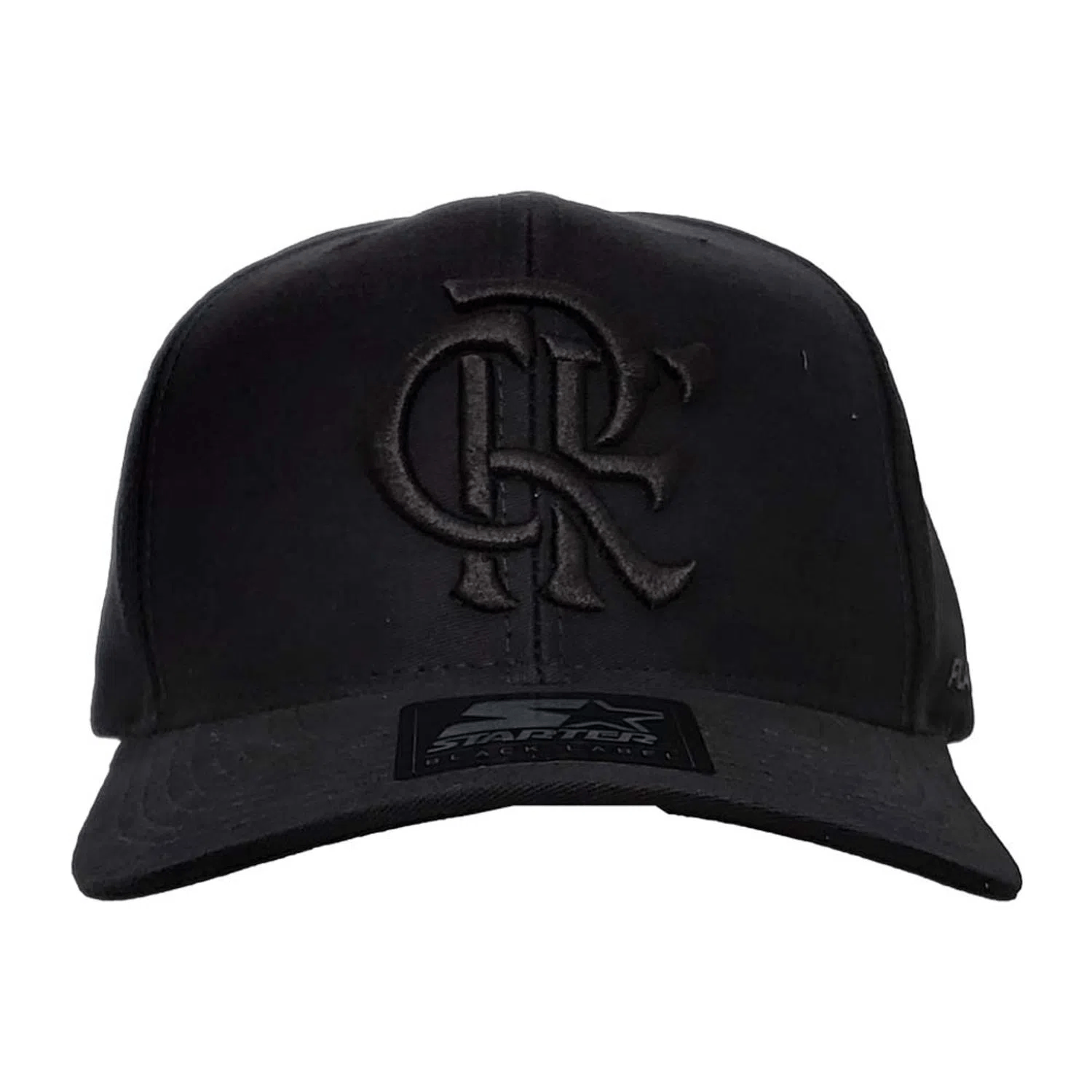Boné Flamengo Aba Curva CRF Preto T014S Starter