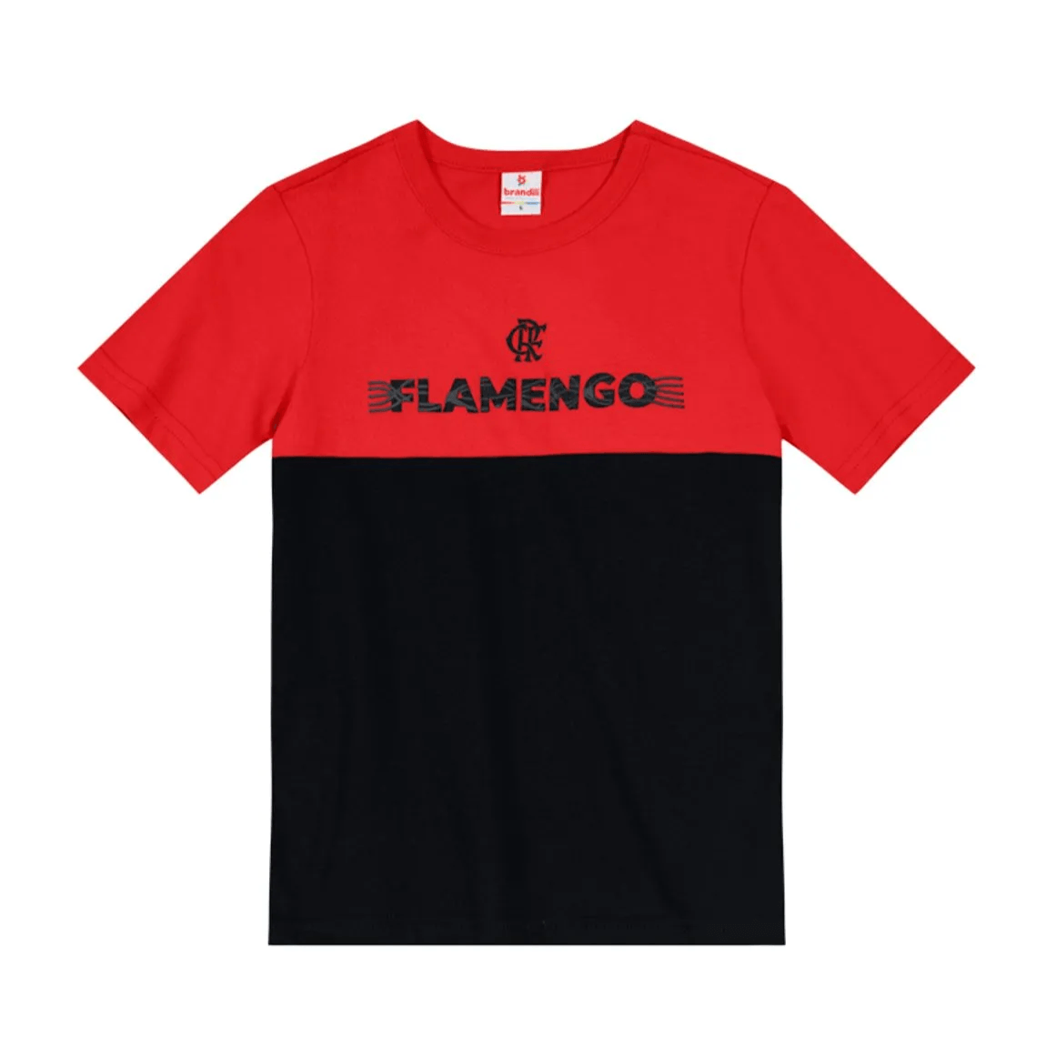 Camisa Flamengo Infantil 'CRF Flamengo' Brandili