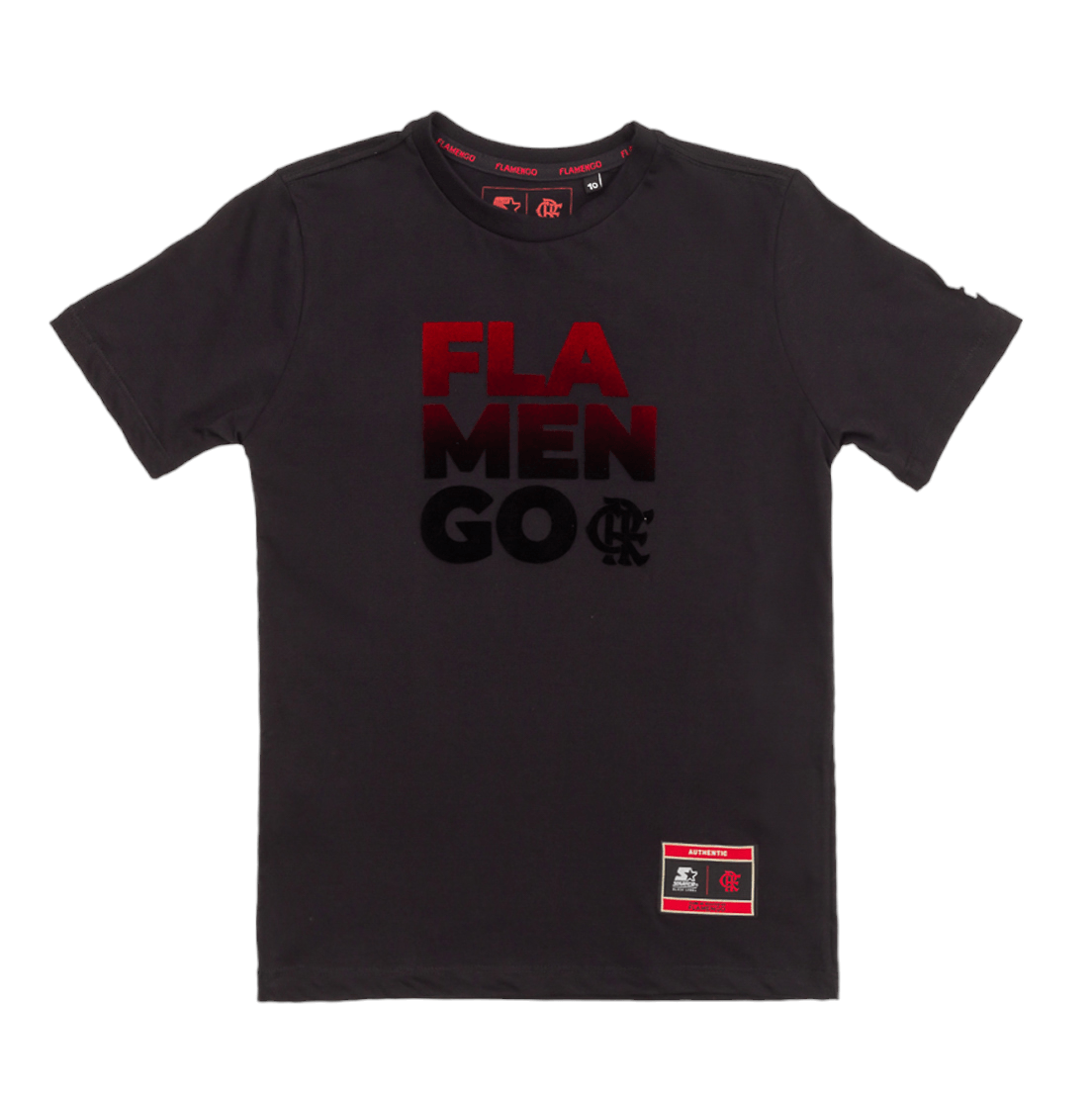 Camisa Flamengo Infantil Logo Veludo Starter