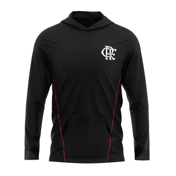 Camisa Manga Longa Flamengo Infantil Rain Braziline