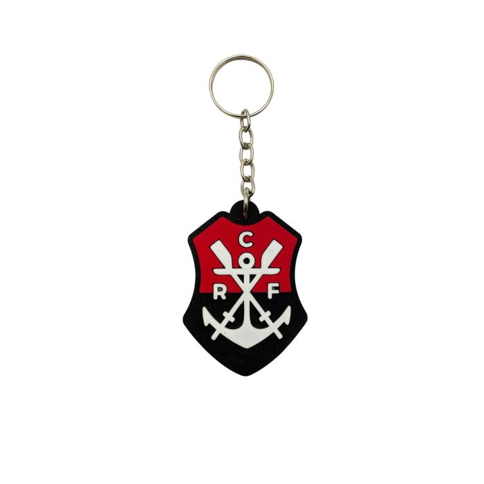 Chaveiro Flamengo Brasão Remo Borracha