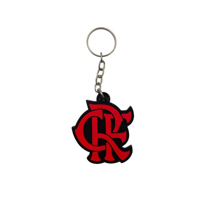 Chaveiro Flamengo CRF Borracha
