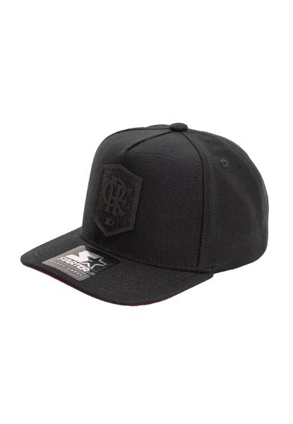 Boné Flamengo Juvenil Aba Reta Patch CRF Starter