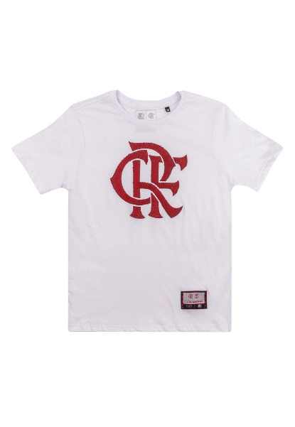 Camisa Flamengo Infantil CRF Puff Branca Starter