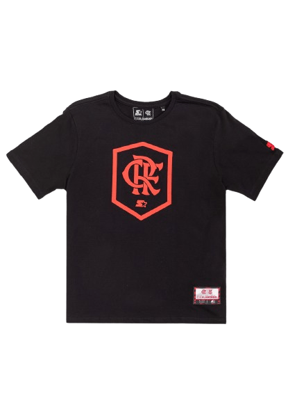 Camisa Flamengo Infantil Preta CRF Starter