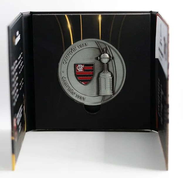 Medalhão Comemorativo Libertadores 1981 – Edição Especial