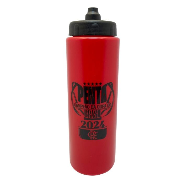 Squeeze Flamengo Automática Penta Copa do Brasil 800 ml