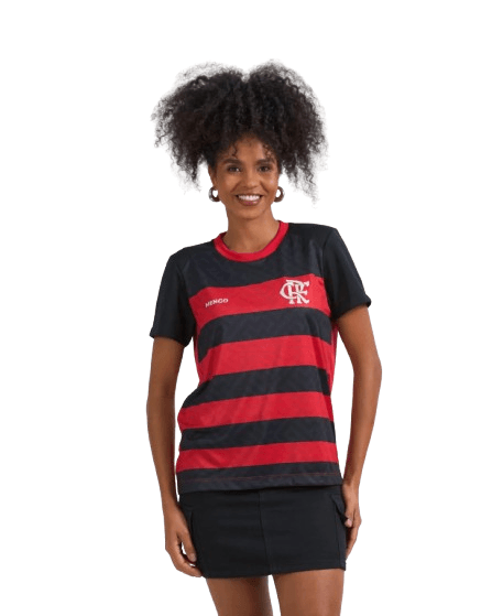 Camisa Flamengo Feminina Principia Braziline
