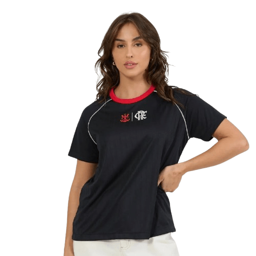 Camisa Flamengo Feminina Disparar Braziline
