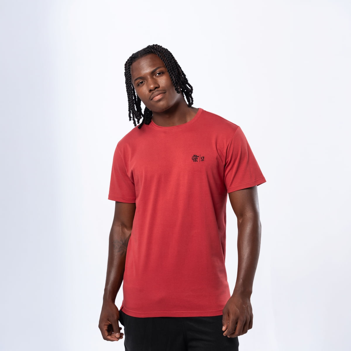Camiseta Gavea Algodão Egípcio Vermelho