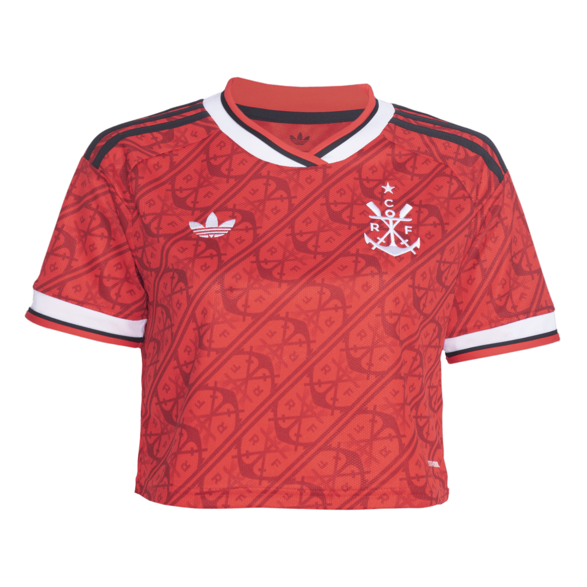 Cropped Flamengo Feminina Jogo 3 Adidas 2026