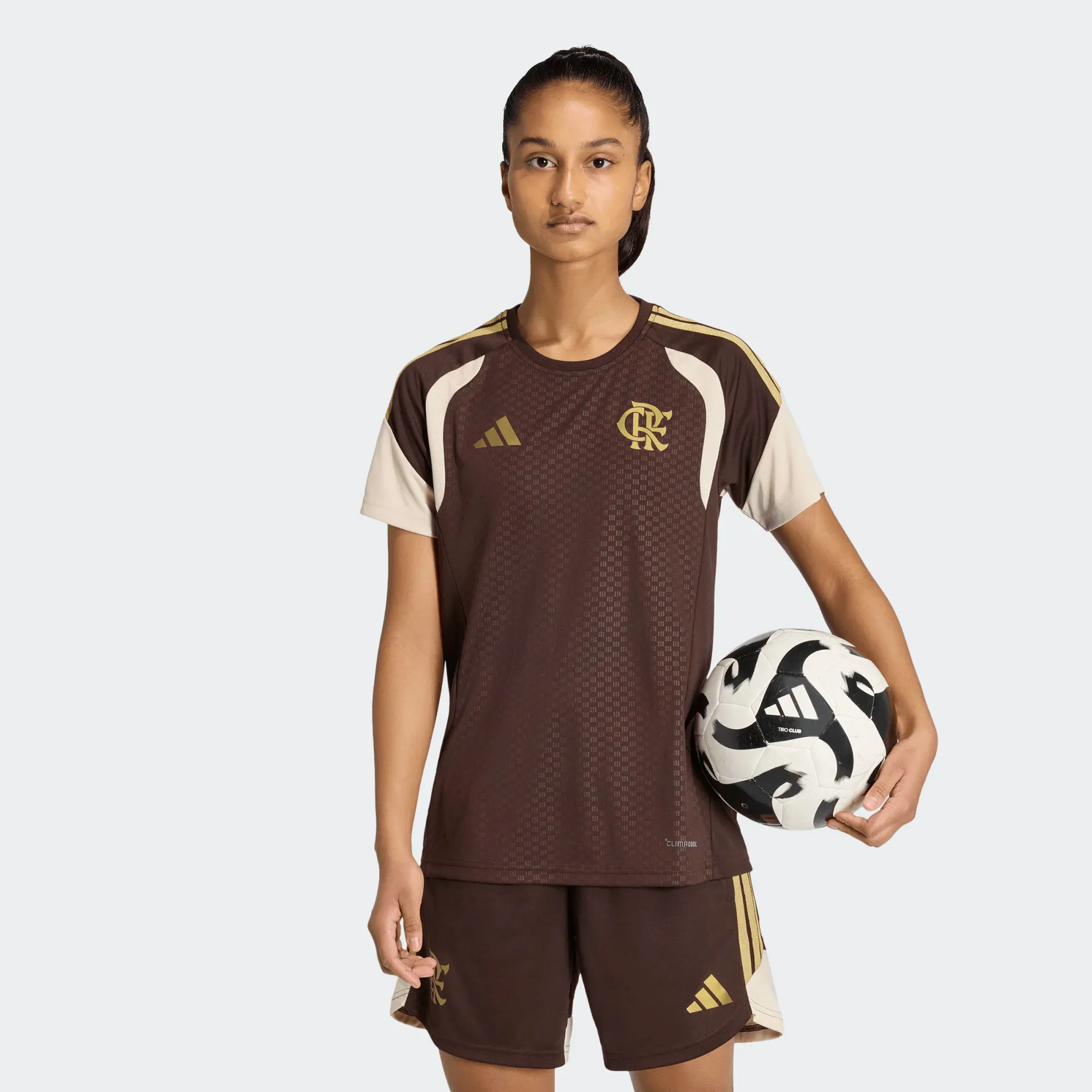 Camisa Flamengo Feminina Treino Atleta Adidas 2026