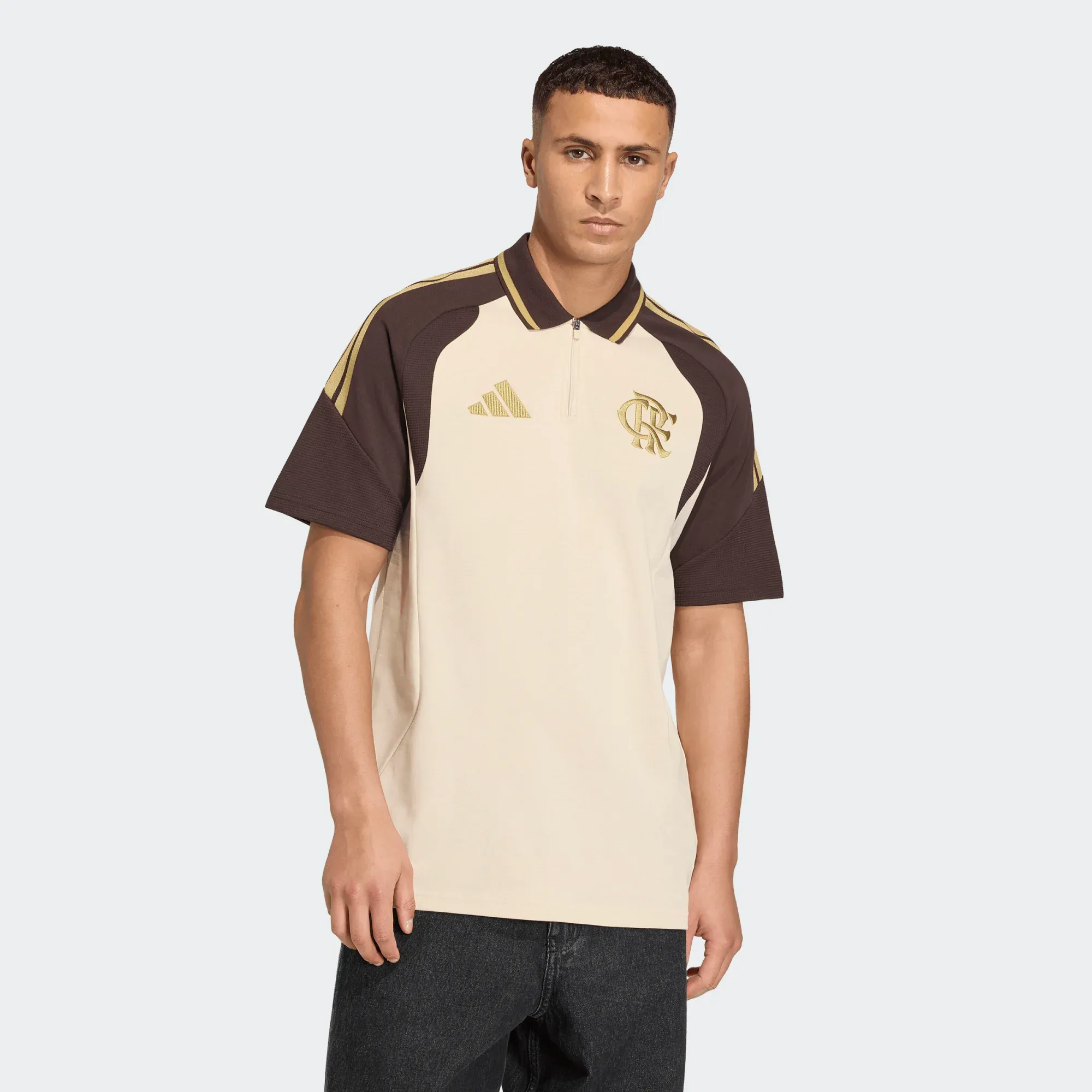 Camisa Polo Flamengo Treino Comissão Adidas 2026