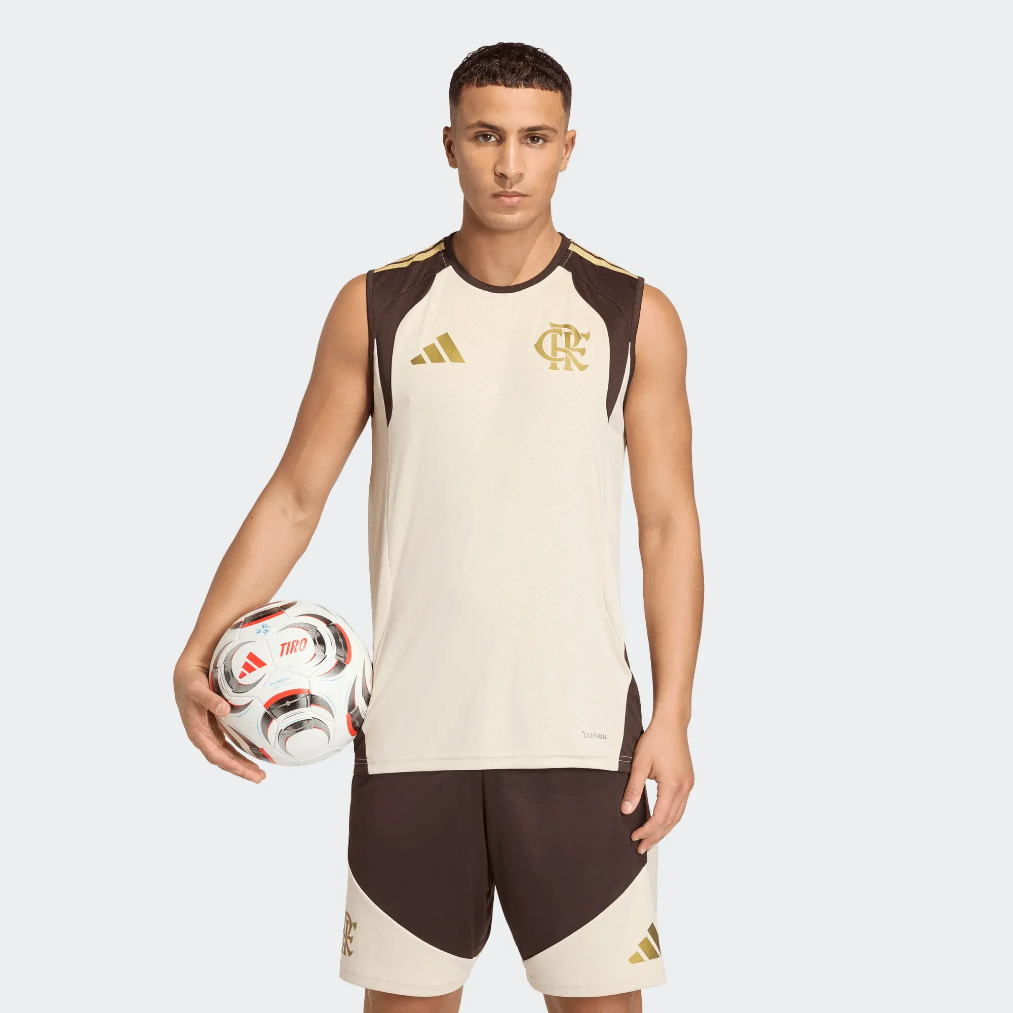 Regata Flamengo Treino Comissão Adidas 2026
