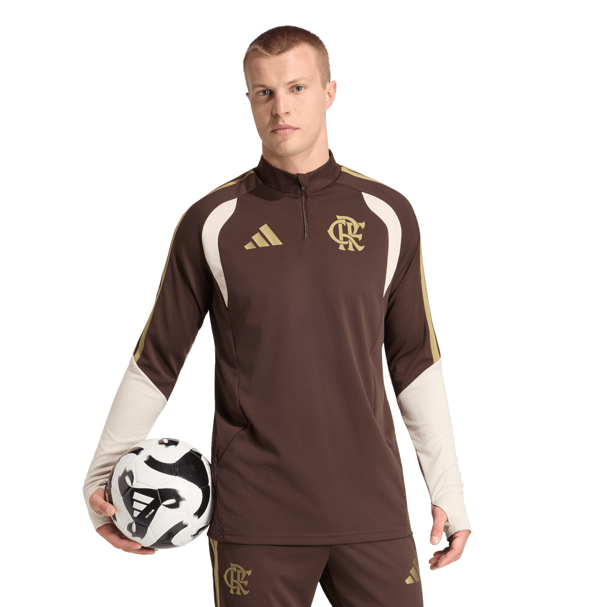 Jaqueta Flamengo Treino Atleta Adidas 2026