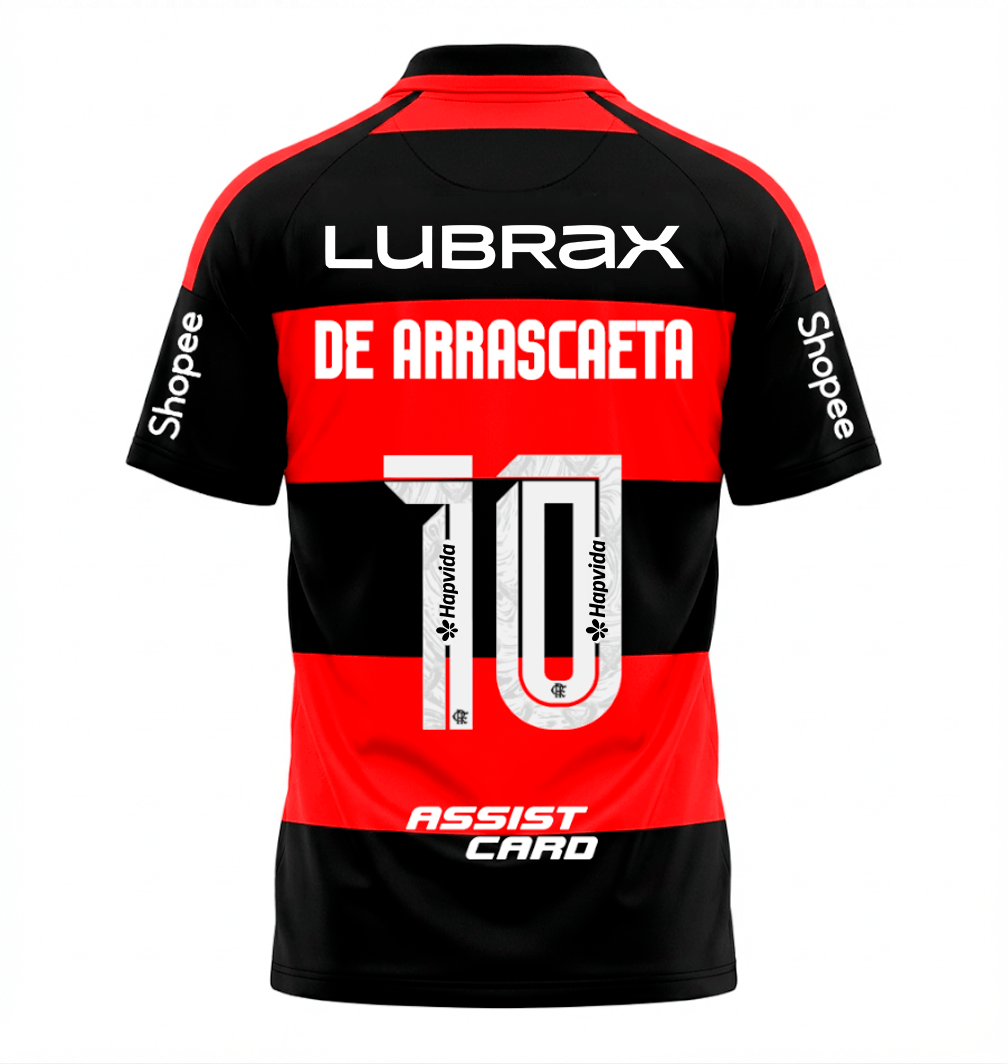 Camisa Titular Flamengo 2026 — De Arrascaeta #10 (2/2)